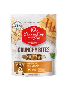 Chicken Soup for the Soul Crunchy Bites Made with Real Chicken Dog Treats 12 oz.