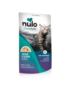 Nulo Freestyle Chicken & Salmon in Broth Natural Food Complement for Cats
