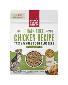 The Honest Kitchen Grain Free Whole Food Clusters Chicken Recipe 20 lbs.