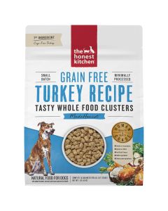 The Honest Kitchen Grain Free Whole Food Clusters Turkey Recipe 1 lb.
