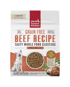 The Honest Kitchen Grain Free Whole Food Clusters Beef Recipe 1 lb