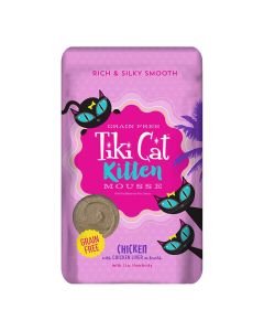 Tiki Cat Kitten Mousse Chicken with Chicken Liver Pouch 2.4 oz.