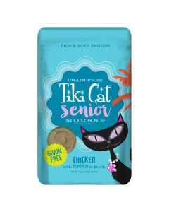 Tiki Cat Senior Mousse Chicken with Pumpkin Pouch 2.8 oz.