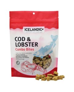 Icelandic+ Cod & Lobster Combo Bites Dog Treats