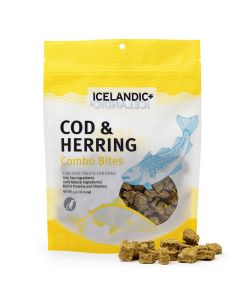 Icelandic+ Cod & Herring Combo Bites Dog Treats