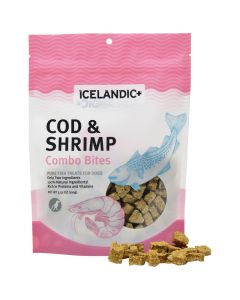 Icelandic+ Cod & Shrimp Combo Bites Dog Treats