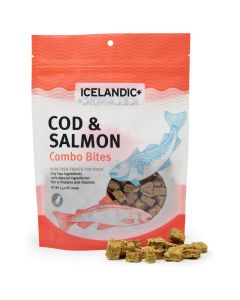 Icelandic+ Cod & Salmon Combo Bites Dog Treats