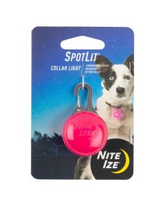 Nite Ize SpotLit Collar Light - Pink