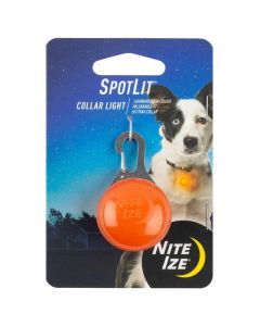 Nite Ize SpotLit Collar Light - Orange