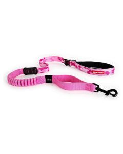 EzyDog Zero Shock Leash Pink Camo 48"