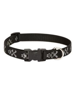 Lupine Bling Bonz Adjustable Dog Collar 1" X 16"-28"