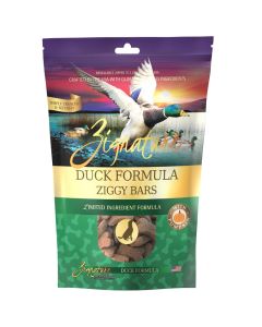 Zignature Duck Formula Ziggy Bars Treat for Dogs 12 oz.