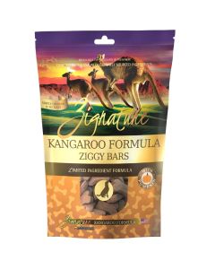 Zignature Kangaroo Formula Ziggy Bars Treat for Dogs 12 oz.