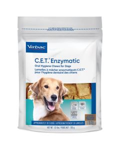 C.E.T. Enzymatic Oral Hygiene Chews for Dogs Large