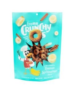 Fromm Crunchy O's Banana Kablammas Flavor 6 oz.