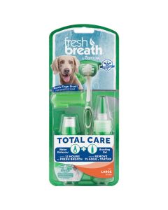 Fresh Breath by TropiClean Total Care Kit for Large Dogs