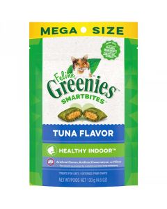 Feline Greenies Smartbites Tuna Flavor Healthy Indoor Treats for Cats 4.6 oz.