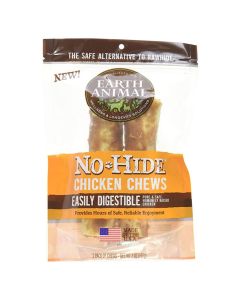 Earth Animal No-Hide Chicken Recipe Dog Chews Medium 2pk