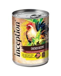 Inception Chicken Recipe Canned Dog Food 13 oz.