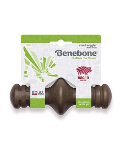 Benebone Zaggler Bacon Flavored Dog Chew Toy Small