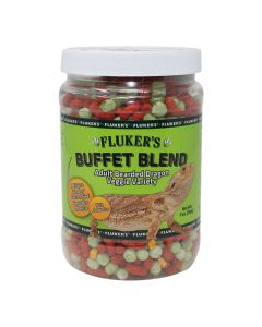 Flukers Buffet Blend Adult Bearded Dragon Veggie Variety 7 oz.