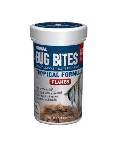 Fluval Bug Bites Tropical Formula Flakes 1.58 oz