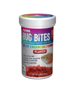 Fluval Bug Bites Color Enhancing Formula Flakes 1.58 oz