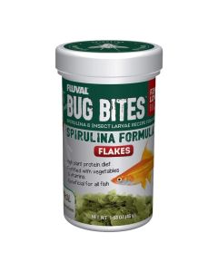 1.58oz BugBites Spirulina Flks