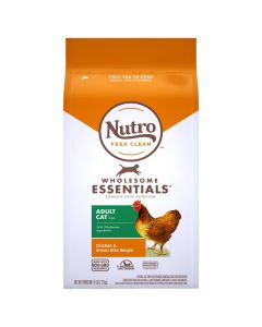 Nutro Wholesome Essentials Adult Cat Chicken & Brown Rice Recipe 5 lbs.