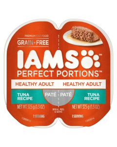 IAMS Perfect Portions Healthy Adult Pate Tuna Recipe