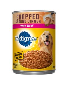 Pedigree Chopped Ground Dinner with Beef