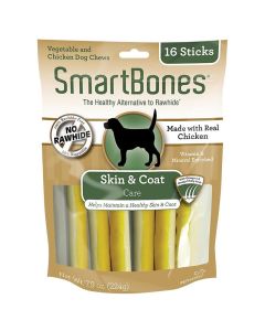 SmartBones Skin & Coat Care Chews Vegetable & Chicken 16pk