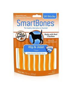 SmartBones Chews Hip & Joint Care Vegetable & Chicken 16pk