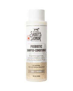 Skout's Honor Probiotic Shampoo + Conditioner with Avocado Oil Dog of The Woods 16 oz.
