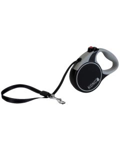 KONG Terrain Retractable Leash Black Large