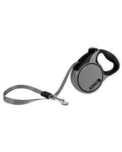 KONG Terrain Retractable Leash Grey Small