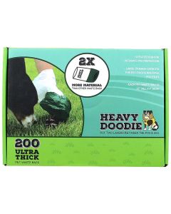 Heavy Doodie Ultra Thick Pet Waste Bags 200 ct.