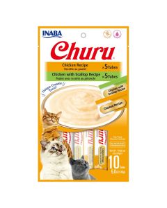 Inaba Churu Chicken & Chicken with Scallop Variety 10pk