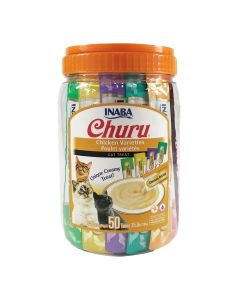 Inaba Churu Tuna & Chicken Variety 50pk