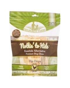 Fieldcrest Farms Nothin' To Hide Rawhide Alternative Flip Chips 8pk