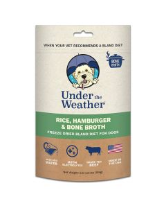Under The Weather Rice, Hamburger & Bone Broth 6 oz.