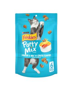 Friskies Party Mix Lobster & Mac 'N' Cheese Cat Treats 6 oz.