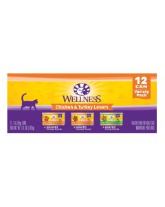 Wellness Complete Health Chicken & Turkey Lovers Variety Pack 12 count