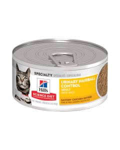 Hill's Science Diet Adult Urinary Hairball Control Savory Chicken Entree 5.5 oz.