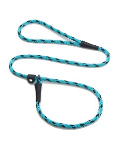 Mendota Black Ice Turquoise Slip Lead 3/8" X 4'