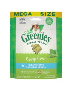 Feline Greenies Dental Treats Catnip Flavor 4.6 oz.