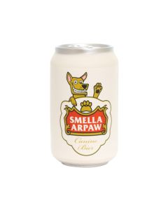 Silly Squeakers Smella Arpaw  Beer Can Dog Toy