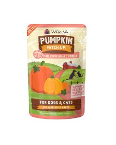 Weruva Pumpkin Patch Up! Pumpkin with Ginger & Tumeric Supplement for Dogs & Cats 1.05 oz.