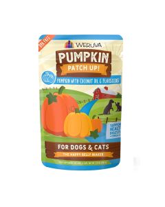 Weruva Pumpkin Patch Up! Pumpkin with Coconut oil & Flaxseeds Supplement for Dogs & Cats 1.05 oz.