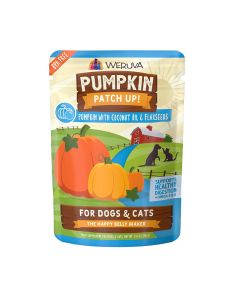 Weruva Pumpkin Patch Up! Pumpkin with Coconut oil & Flaxseeds Supplement for Dogs & Cats 2.8 oz.